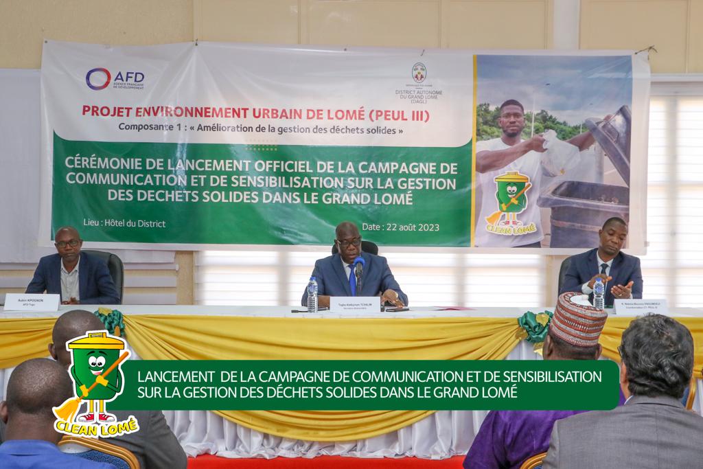 Une campagne de communication pour une gestion responsable des ordures dans la capitale, Lomé