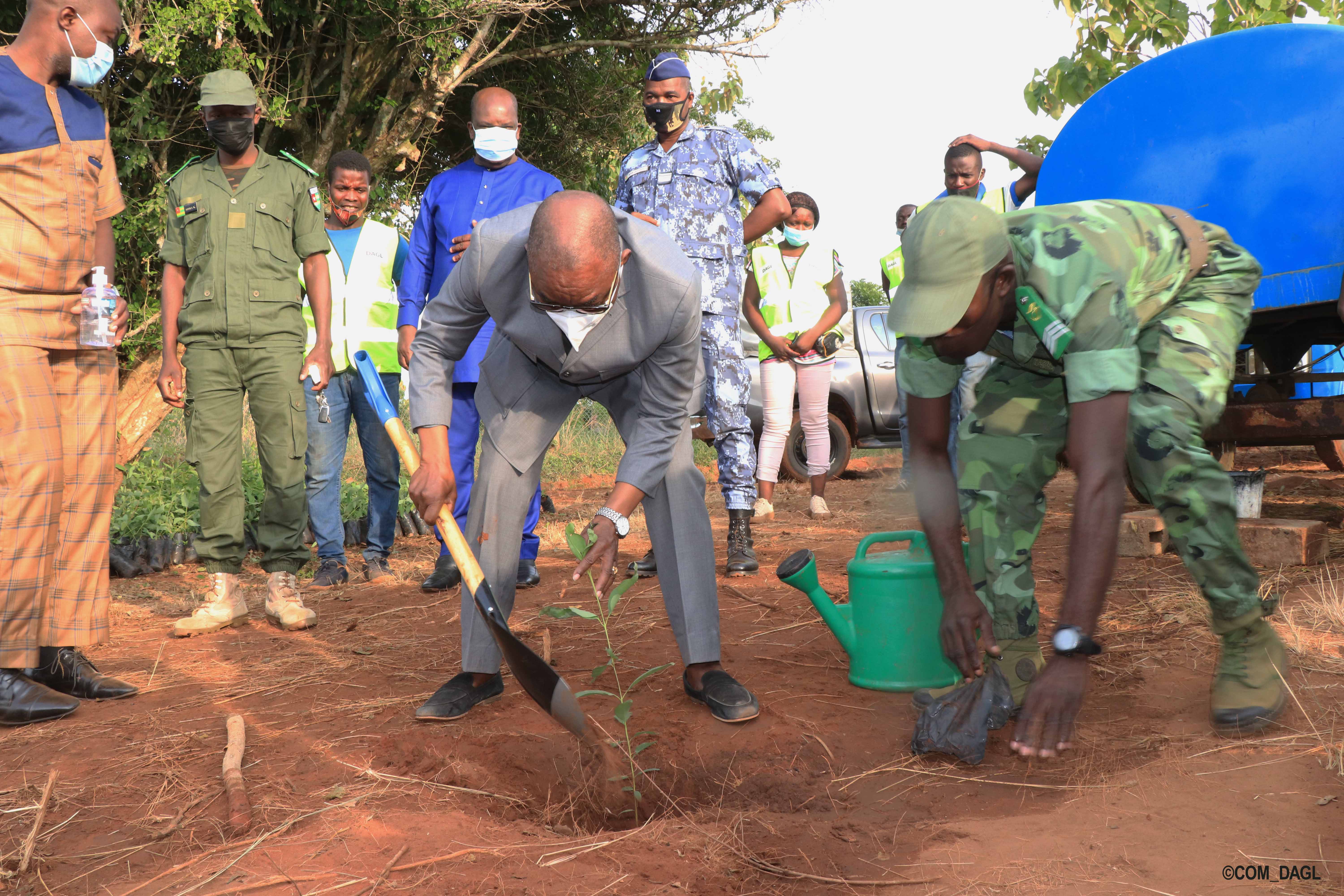 Journée nationale de l’arbre dans le grand Lomé, le CET a accueilli de nouveaux plants