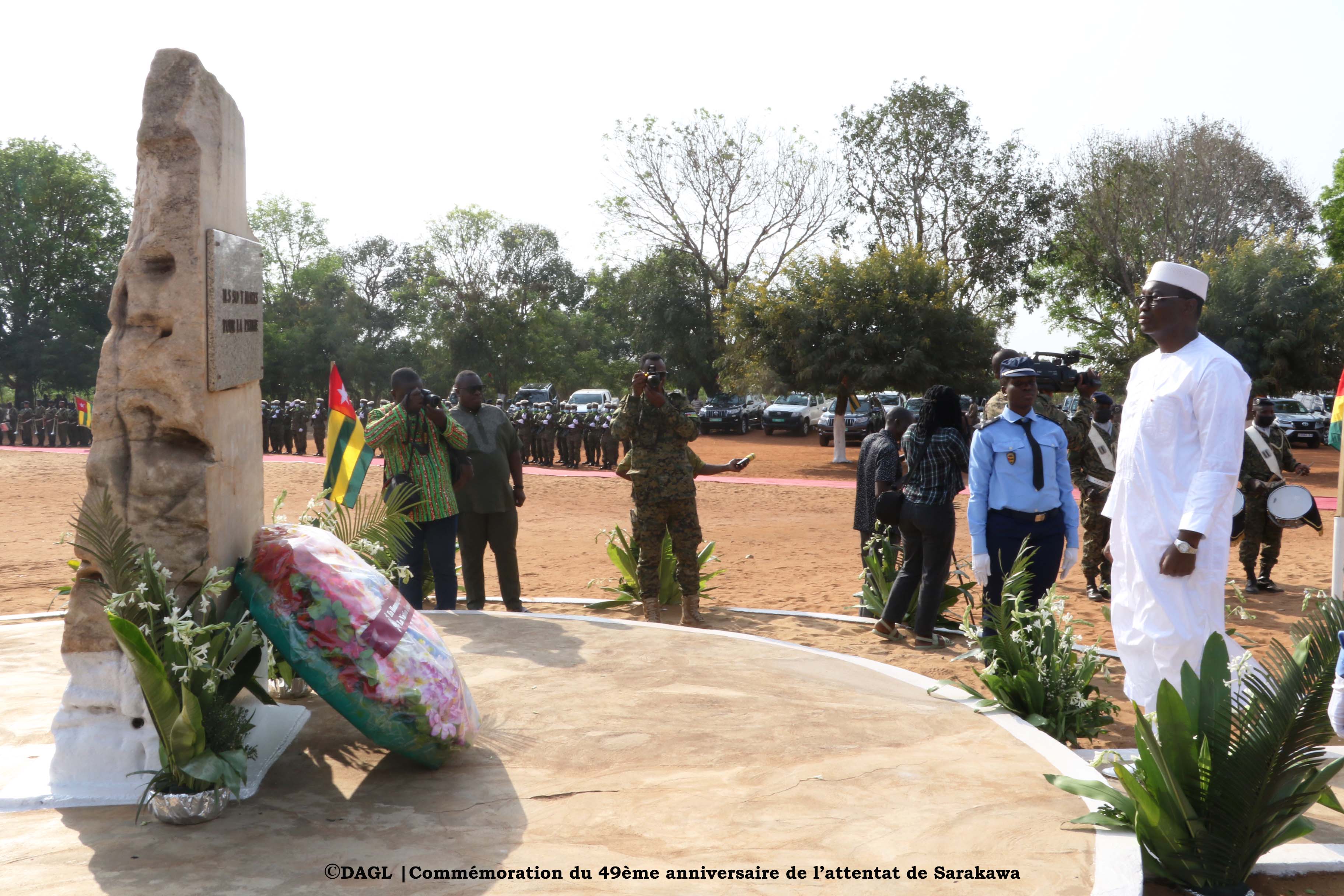 Le 49ème anniversaire de l'attentat de Sarakawa célébré dans le grand Lomé
